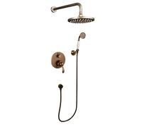Hudor Composition de douche encastrée SC21BR - Bronze - Collection Pénée - Raffiné et durable