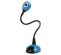 HUE HD : Visualiseur de Documents et Caméra de Visioconférence (Bleu) | Pour l'enseignement en t le streaming, microphone intégré, compatible avec Windows, ChromeOS, macOS et iPadOS 17+