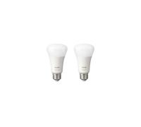 Philips Ampoule LED connectée Hue White & Color Ambiance E27 pack de 2 800 lm Blanc