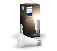 Ampoule LED connectée Philips Hue White E27 100W, compatible Bluetooth et assistants vocaux
