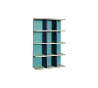 Bibliothèque Galaxy de Hübsch Turquoise/ Bleu/ Gris