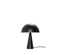 Lampe de table en métal noir, E14, 1 ampoule - Hübsch, Mush - 25x25x33 cm