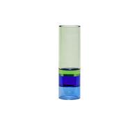 Bougeoir en cristal multicolore, pour bougie, décoratif - Hübsch, Astro - H15 cm