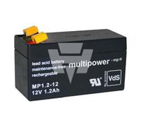 Hückmann Hückmann Multipower Batterie au plomb MP1,2-12 Pb12V/1,2Ah 123578 Quantité:1