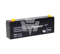Hückmann Hückmann Multipower Batterie au plomb MP2, 2-12 Pb12V/2, 2Ah 301074 Quantité:1