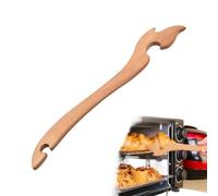Huehkir Tige pour Four - Accessoires de Cuisson en Bois à Long Manche,Outil De Poussée Et Tirage pour Grille Chaude De Four,pour Gril Airfryer Cuisson Rôtissage Préparation des Repas Plats en