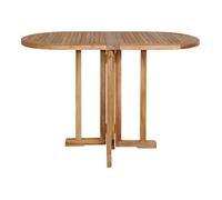 Huelva Table de jardin/table de balcon, table pliante en teck.