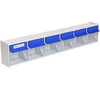 Hünersdorff 460301 Bac de rangement MultiStore (L x l x H) 94 x 601 x 112 mm gris clair 1 pc(s)