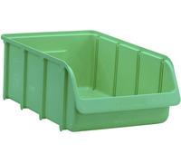 Hünersdorff Bac de rangement Alutec 675400 – 19,27 L – 495×315×185 mm – Vert – 1 pc