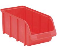 Huenersdorff Hünersdorf 683300 Sichtbox PP Größe 3L, 315/285 x 145 x 125 mm, Farbe : Blau, rouge, 683100