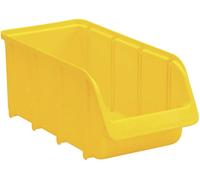 Hünersdorff Bac de rangement Alutec 683200 4,24 l 315 x 145 x 125 mm empilable Jaune 1 pc
