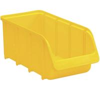 Hünersdorff Bac de rangement Alutec 683200 4,24 l 315 x 145 x 125 mm empilable Jaune 1 pc