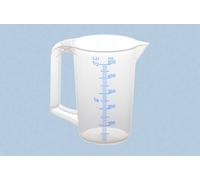 Hünersdorff Pichet doseur 500 ml polypropylène transparent D90xH135 mm HÜNERSDORFF Quantité:1