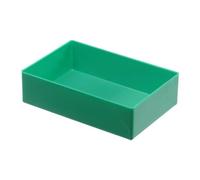 Hünersdorff Boîte de rangement en polystyrène résistant aux chocs Vert 162 x 108 x 45 mm