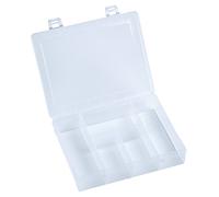 Mallette de rangement séparations fixes Hünersdorff 606120 (L x l x H) 180 x 140 x 40 mm Nombre de compartiments: 5 1 pc(s)