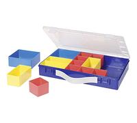 Coffret de rangement séparations variables Hünersdorff 600800 (L x l x H) 332 x 232 x 55 mm Nombre de compartiments: 14 1 pc(s)