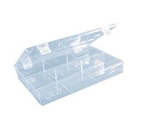 hünersdorff GmbH Boîte à assortiment PS CLASSIC, 6 compartiment 225x335x55 mm, transparent