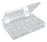 hünersdorff GmbH Boîte à assortiment PS COMPACT, 7 compartiment 170x250x46 mm, transparent