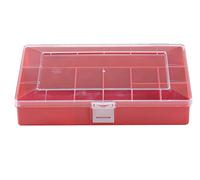 hünersdorff GmbH Boîte à assortiment PS COMPACT, 8 compartiment 170x250x46 mm, rouge