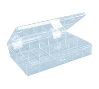 hünersdorff GmbH Hünersdorff Boîte d'assortiment : Boîte de rangement solide (PS), Transparent, 613700