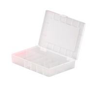 hünersdorff GmbH hünersdorff sorting box : boîte de tri robuste (PP-Compact) avec division fixe des compartiments (8 compartiments), dimensions de la boîte de tri : T170 x L250 x H46 mm, Made in Germany