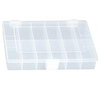 hünersdorff GmbH Sorting Box : Boîte de Tri Robuste (Pp-Compact) Avec Division Fixe des Compartiments (12 Compartiments), Dimensions de la Boîte de Tri : T170 x L250 x H46 Mm, Made In Germany