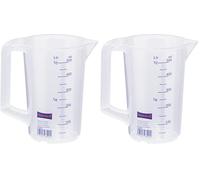 hünersdorff GmbH - Tasse de mesure PP transparent 500 ml 935500 (Lot de 2)