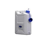 Hünersdorff hünersdorf | 816710 Bidon hygiénique | Bidon d'eau de 22l avec distributeur de savon de 250ml + robinet de vidange | naturel, Blanc.
