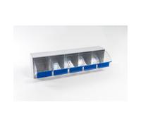 Hünersdorff Hünersdorff MultiStore Barre n° 5 plastique résistant aux chocs gris clair L601xP163xH136 mm Quantité:1