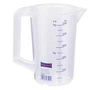 Hünersdorff Pichet doseur 500 ml polypropylène transparent D90xH135 mm HÜNERSDORFF Quantité:1