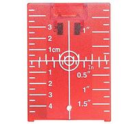 Huepar TP01R-Plaque magnétique laser avec support pour applications de faisceau rouge améliorant la visibilité des lignes ou des points laser verts 1,3 fois