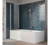 HÜPPE 501 Design pure Pare-baignoire, mobile, 512401092321, 512401