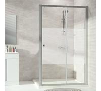 HÜPPE Alpha 2 Porte coulissante, avec élément fixe, pour niche, pour paroi latérale, A20409087373, A20409