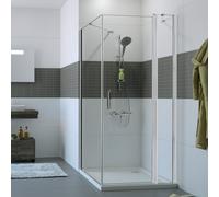 HÜPPE Classics 2 Porte battante, avec élément fixe, pour accès d'angle, pour paroi latérale, C23103087321, C23103