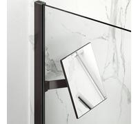 Select+ Miroir cosmétique carré 21,3 x 21,3 cm, Noir (SL2301123)