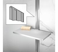HÜPPE Select+ Profilé de finition pour revêtement mural EasyStyle, ES0209116,