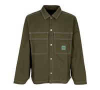 HUF - Veste de Travail en Coton Vert avec Coutures Vintage - Homme - Vestes - Vert - Taille: XL