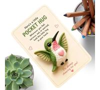 Hug Card Inspirational Comforting Support Relief Souvenir