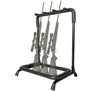 HUGDSB Support de Support d'armes à feu d'intérieur, Support de Sol de Support de Fusil avec éponge for Le Garage à la Maison | L'organisateur de fusil de chasse au sol peut contenir 3/5 armes à feu, transport et stockage faciles, adapté(3-head)