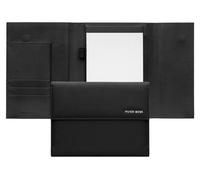 HUGO BOSS Ecritoire A5 Pinstripe Black