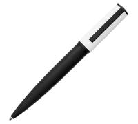 BOSS Stylo à bille à la texture mélangée avec capuchon blanc logoté - Style Ballpoint pen Arche Iconic White, 58139233 Noir pcs.
