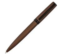 BOSS Stylo à bille kaki brossé avec anneau logoté - Style Ballpoint pen Gear Brushed Khaki, 58139236 Noir pcs.