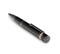 BOSS Stylo à bille avec corps texturé et anneau à rayures emblématiques - Style Ballpoint pen Core Iconic Black, 58465087 Noir pcs.
