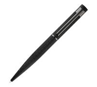 BOSS Stylo à bille noir avec texture quadrillée et logo - Style Ballpoint pen Loop Bauhaus Black, 58465126 Noir pcs.