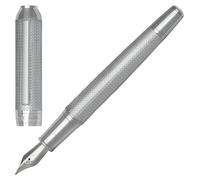 HUGO BOSS Stylo plume Elemental Silver