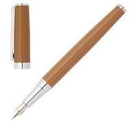 HUGO BOSS Stylo plume Gear Icon Camel