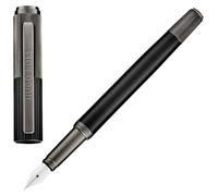 HUGO BOSS Stylo plume Striade Black