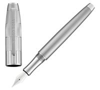 HUGO BOSS Stylo plume Striato Chrome