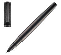HUGO BOSS Stylo roller Double B Saffiano Black