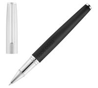 HUGO BOSS Stylo roller Illusion Arcade Black & Chrome